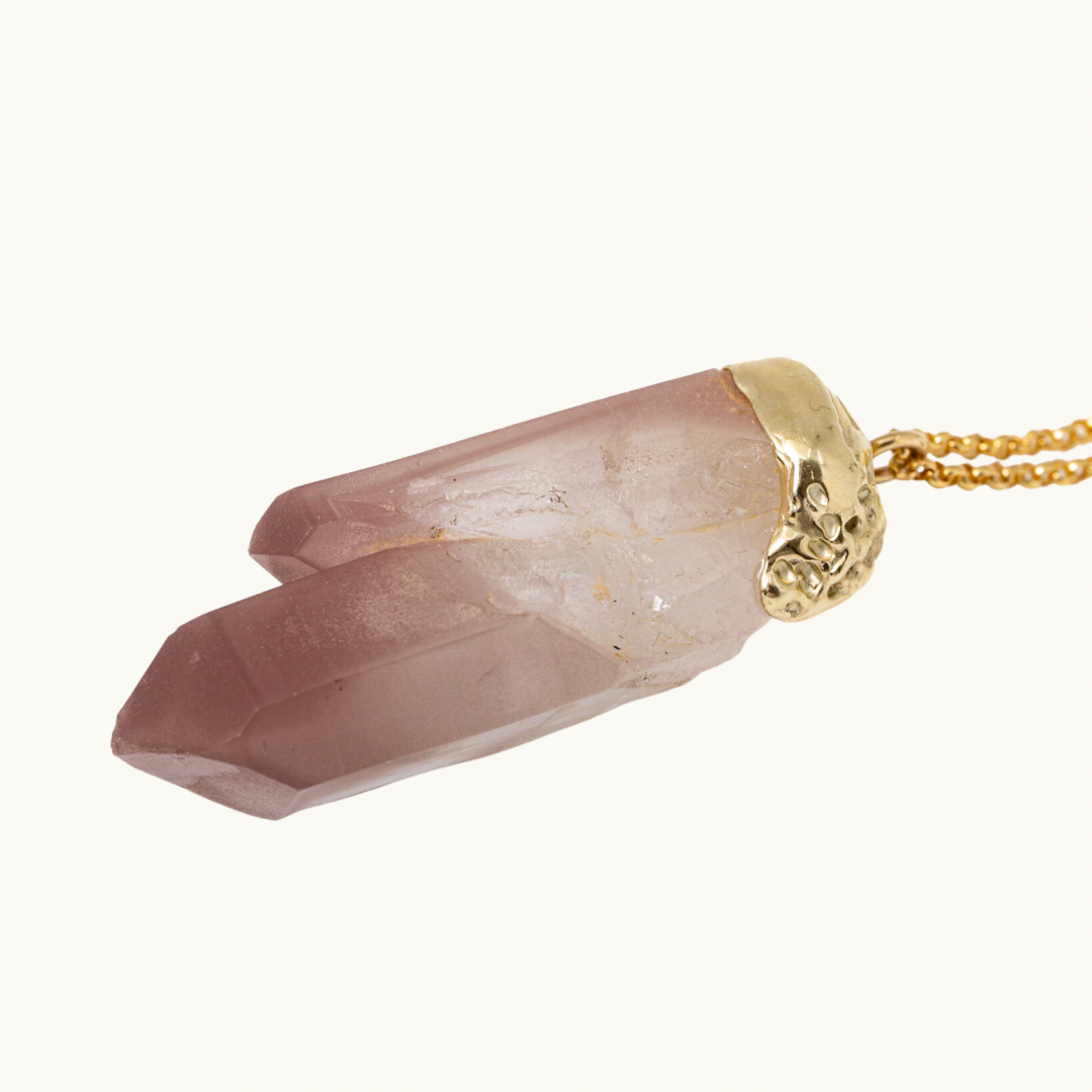 Lithium best sale quartz pendant
