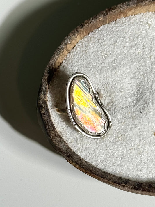 Mother of Pearl Ring - Size 8