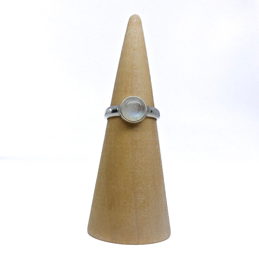 Moonstone rings representing ultimate fertility crystal. Shop now!