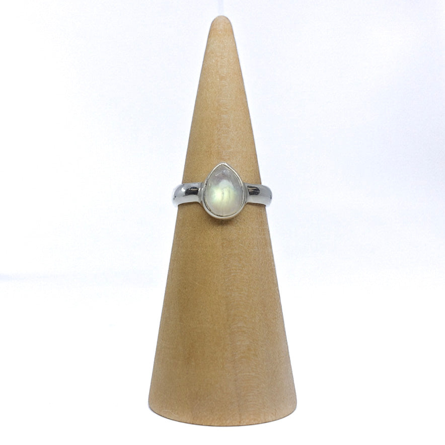 Moonstone rings representing ultimate fertility crystal. Shop now!