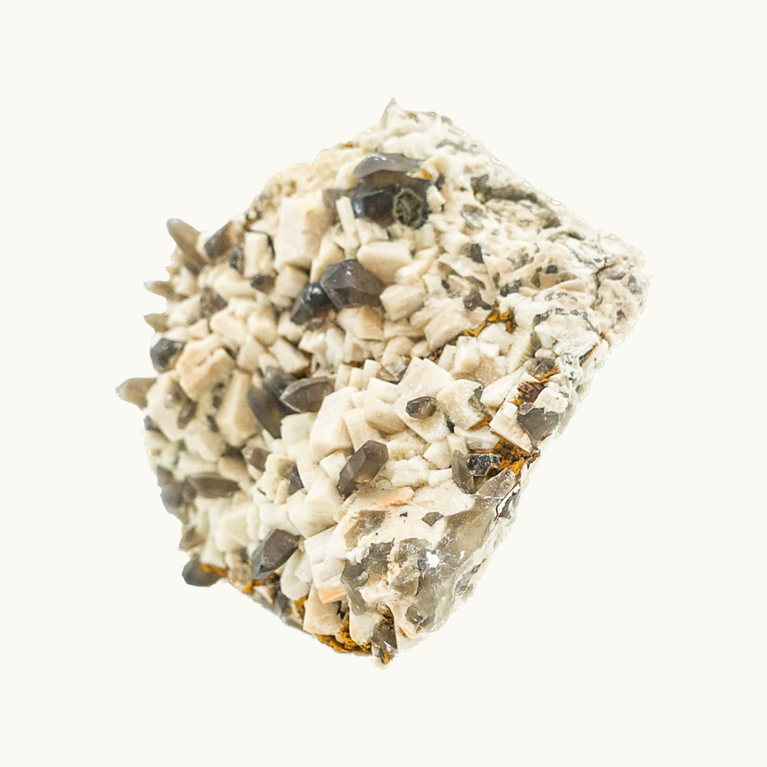 Microcline Smoky Quartz