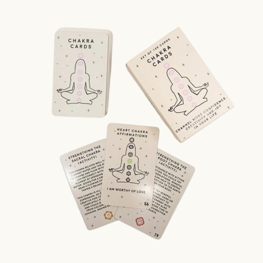 Chakra Cards: Channel More Confidence, Creativity, and Joy In Your Life