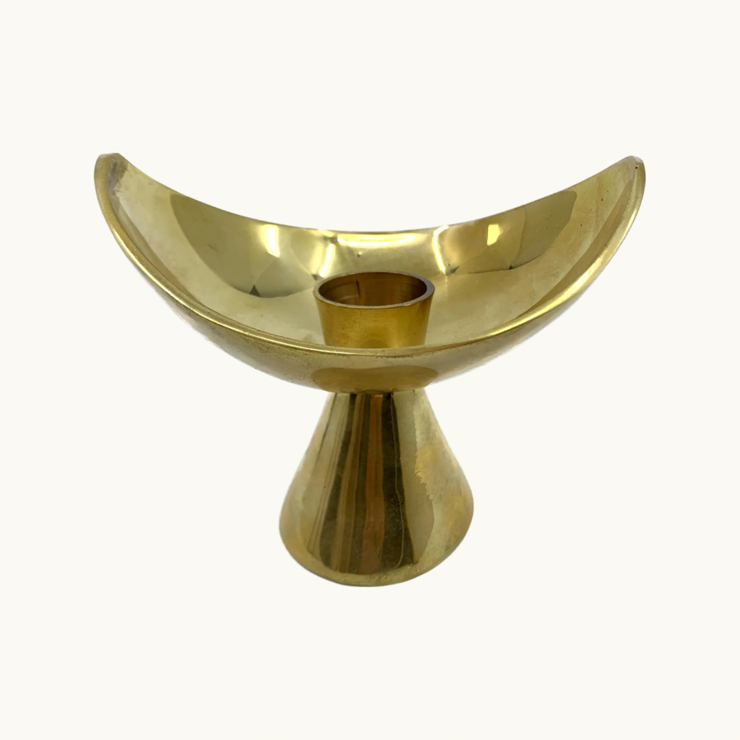 Crescent Brass Stand