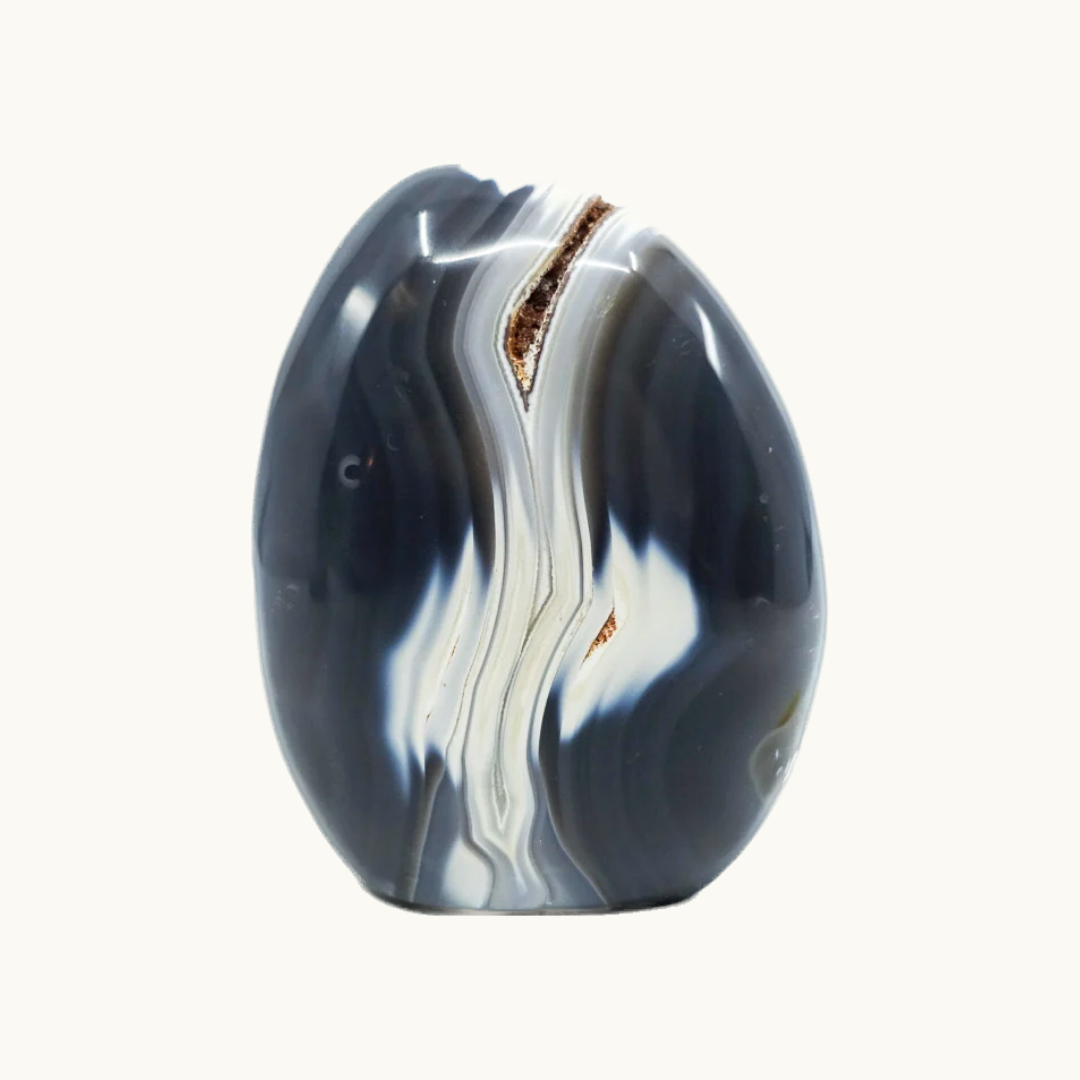 Orca (gray) Agate
