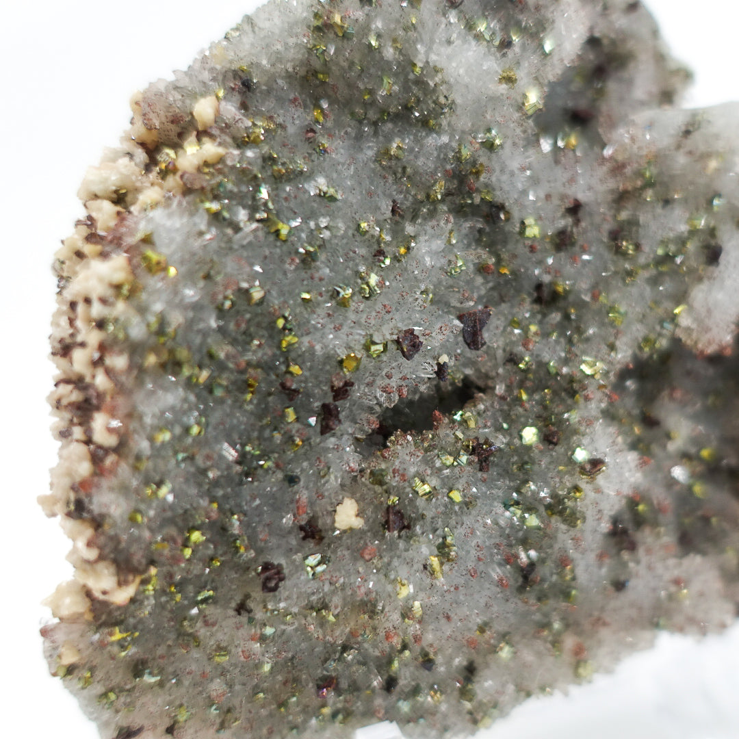 Quartz Calcite Chalcopyrite