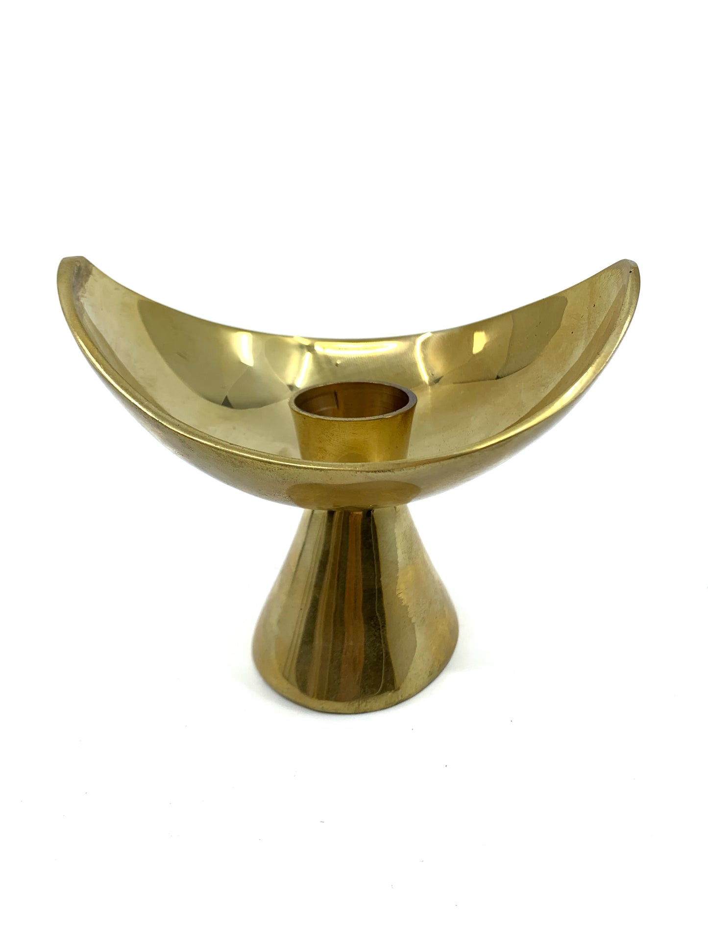 Crescent Brass Stand