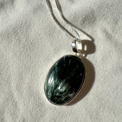 Seraphinite Pendant