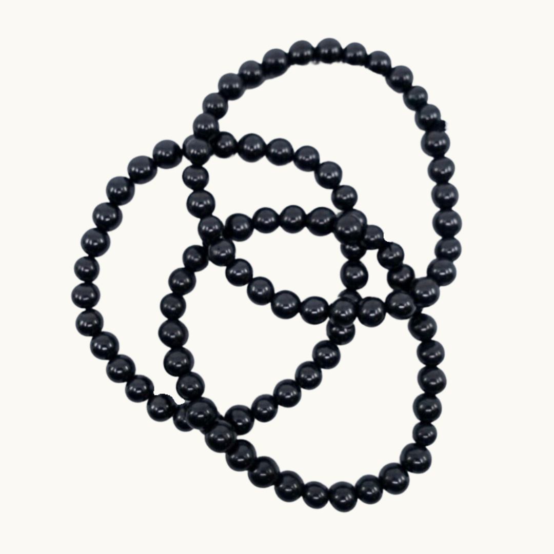 Shungite Beaded Bracelets | Clearing & Spiritual Light | All Chakra ...