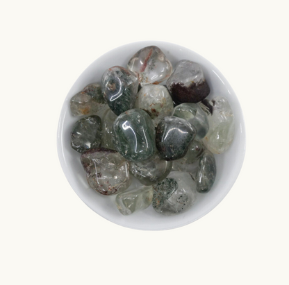 Included Quartz Tumbled Crystals - Multi-Dimensional Healing - Juniper Stones