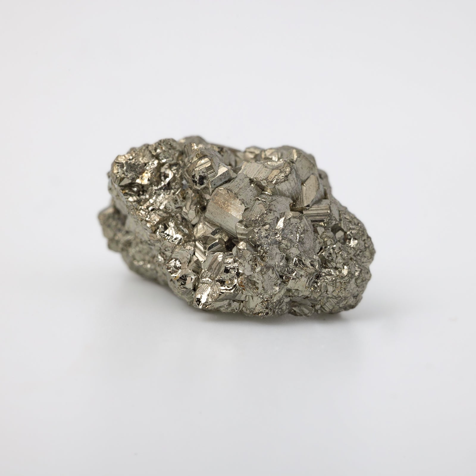  Image of pyrite crystal cluster