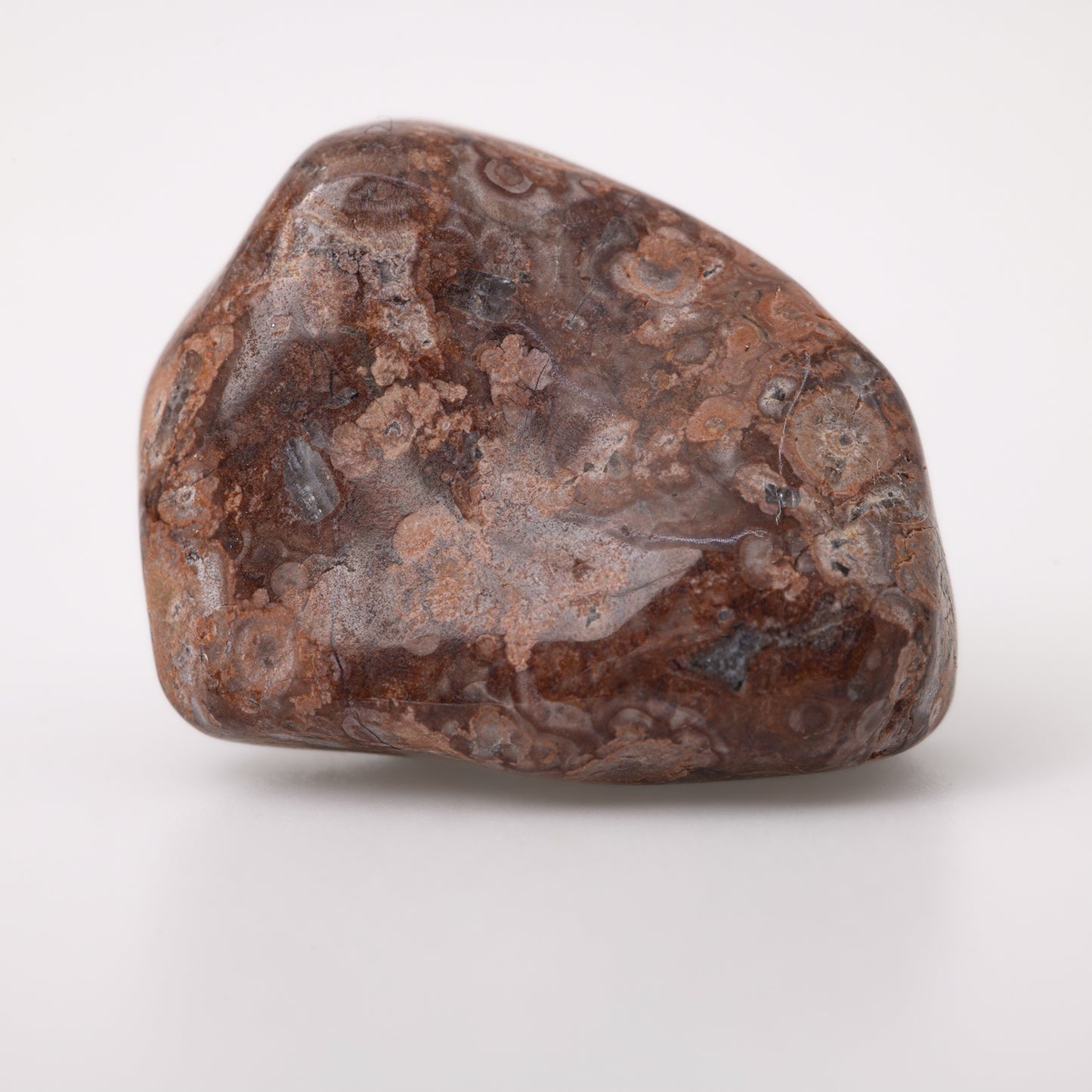 Leopard Skin Jasper Tumbled Crystal - Supreme Nurturer & Harmonious Energies - Juniper Stones