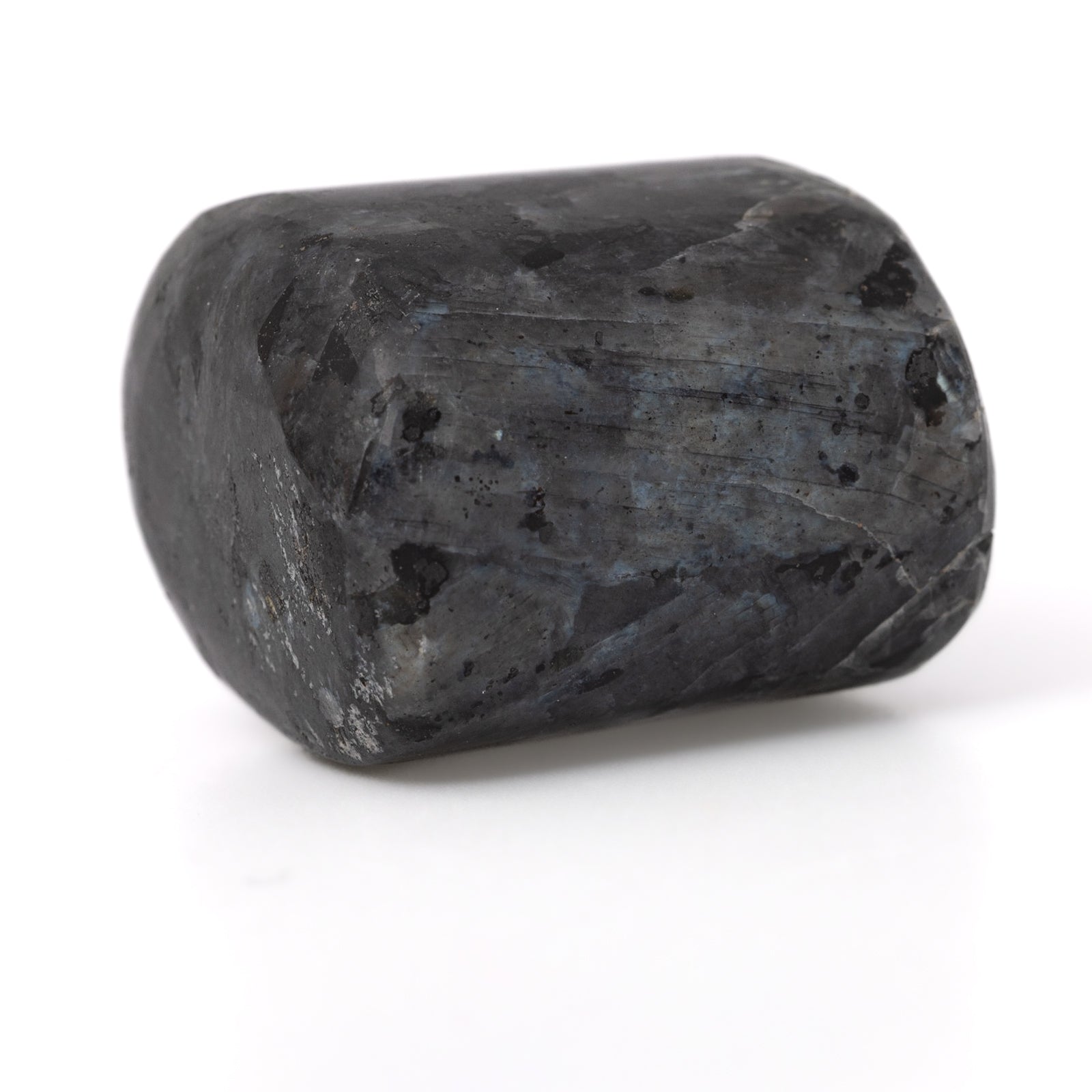 Larvikite Tumbled Crystal - Positive Energy Flow & Inner Vision - Juniper Stones
