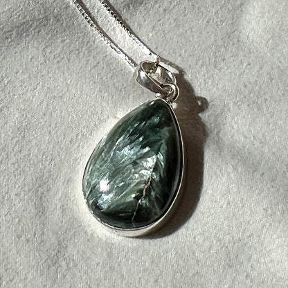 Seraphinite Pendant