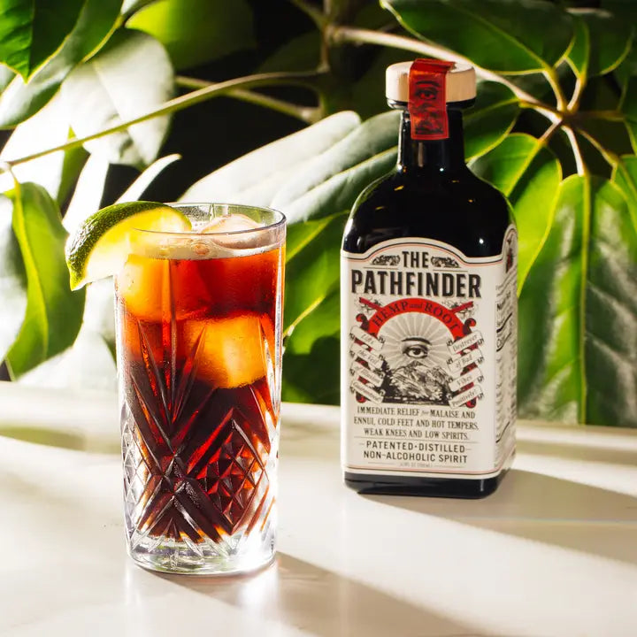 The Pathfinder Hemp and Root Non-Alcoholic Spirit