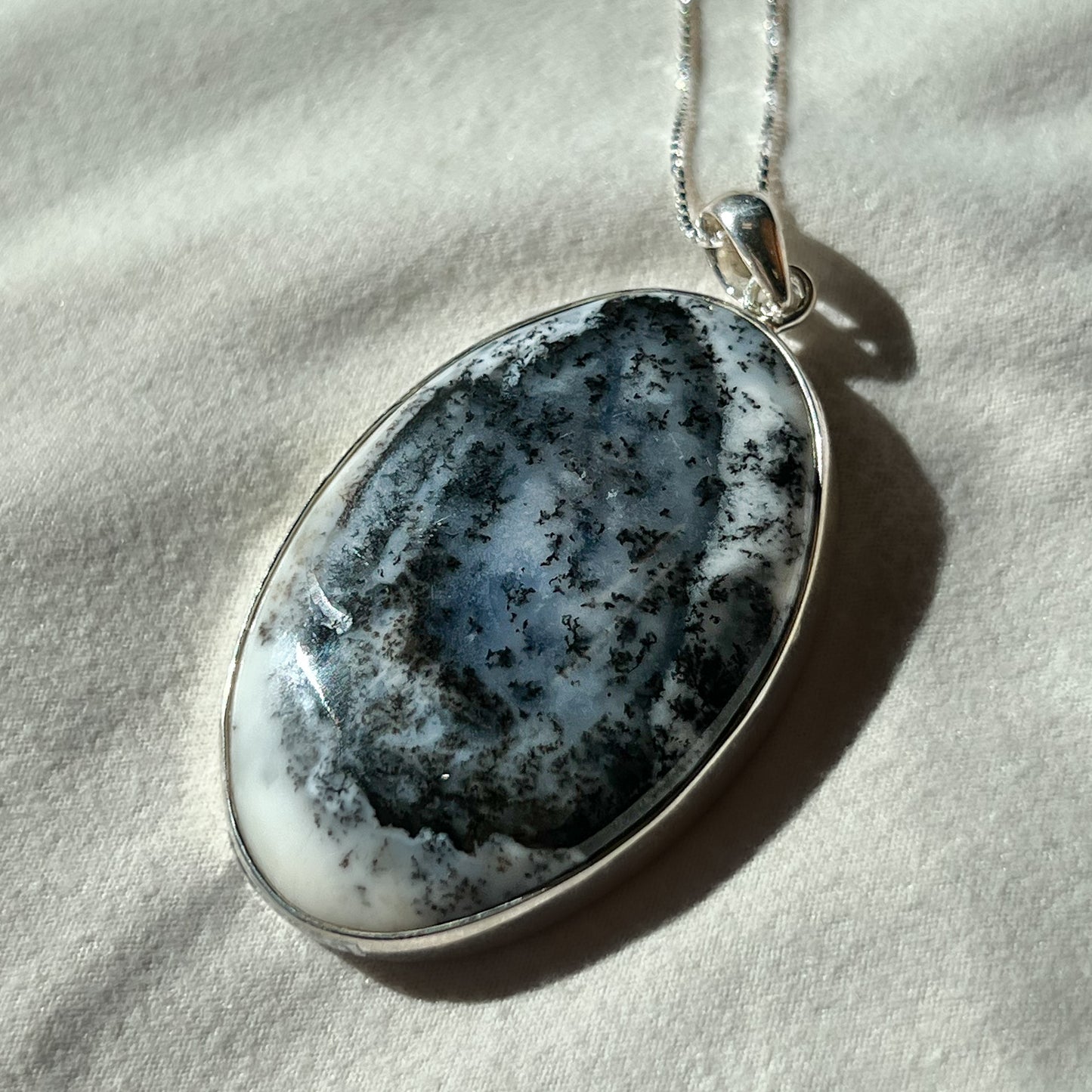 Dendritic Agate Pendant