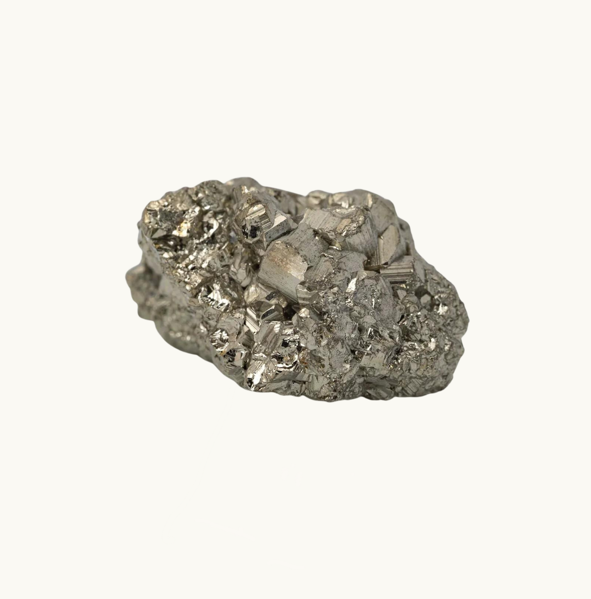  Image of pyrite crystal cluster