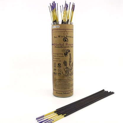 Herbal Renewal Single Incense Stick (Purple)