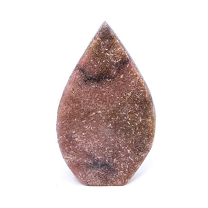 Pink Amethyst Flame / Teardrop