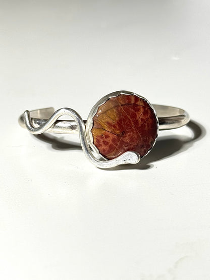 Cherry Creek Jasper Snake Cuff 122