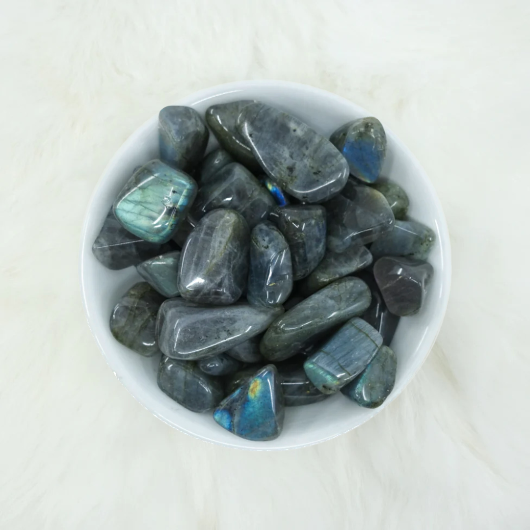 Labradorite Tumbled Crystal - Interdimensional Protection - Juniper Stones