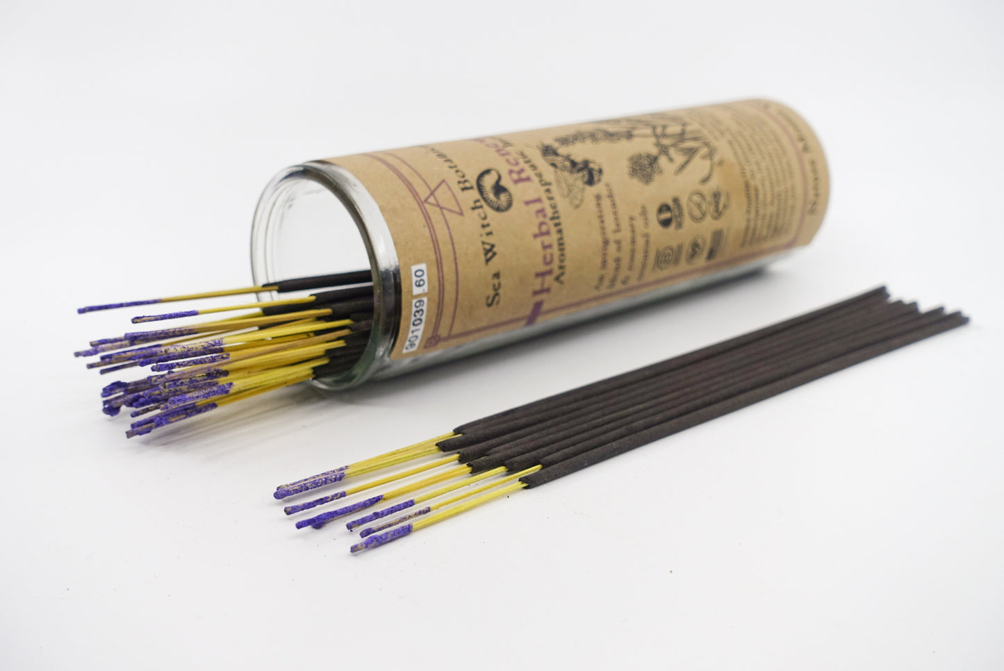 Herbal Renewal Single Incense Stick (Purple)