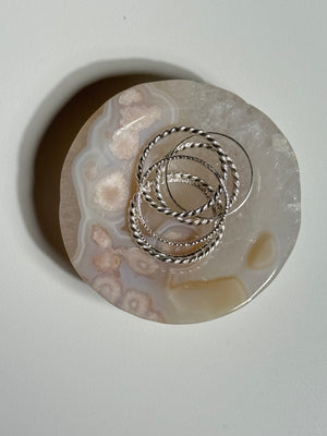 Sterling Silver Stacker Rings