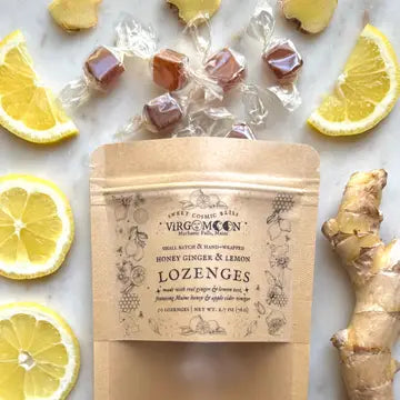 Honey Ginger & Lemon Lozenges