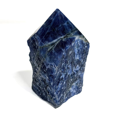 Sodalite Point 1/2 Polished