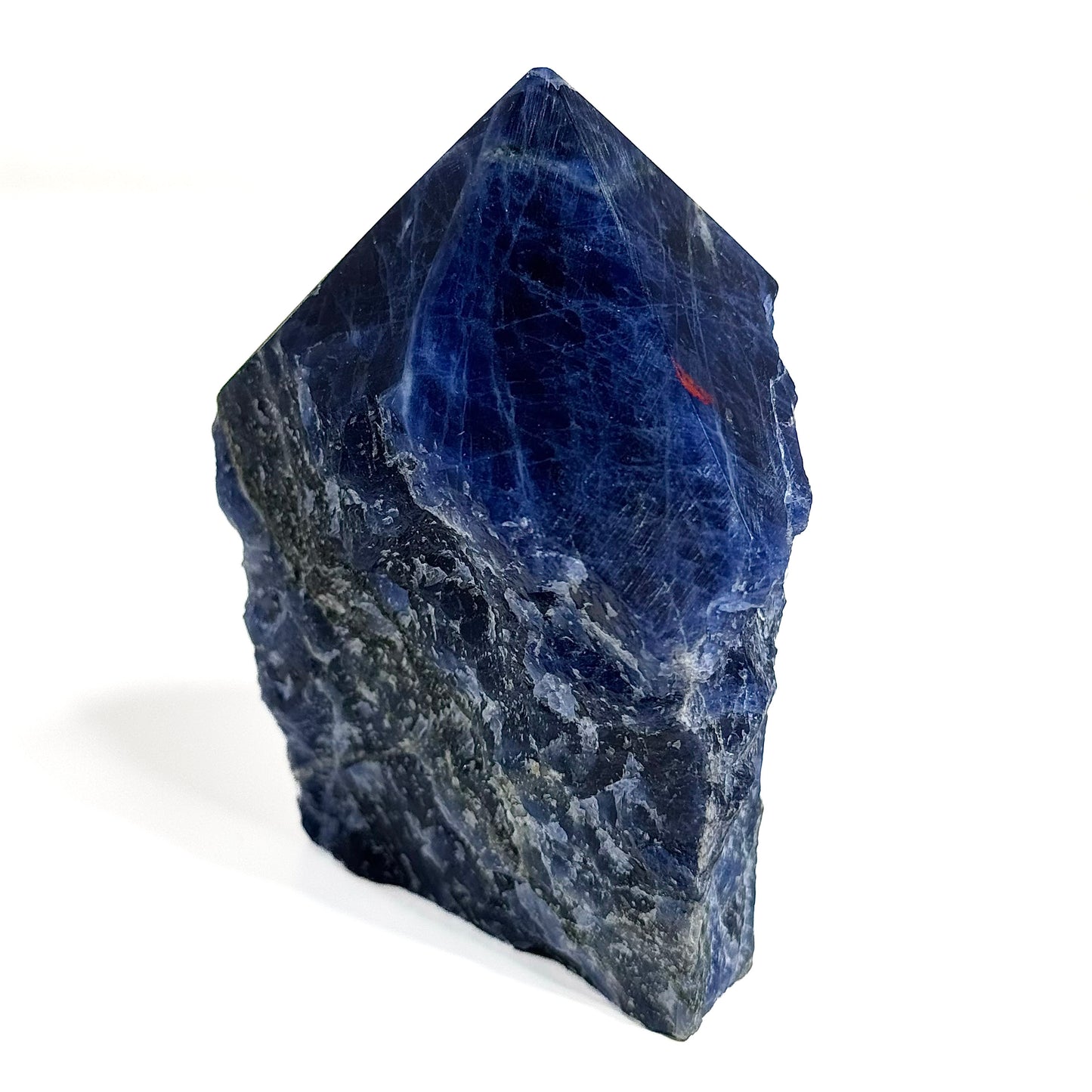 Sodalite Point 1/2 Polished