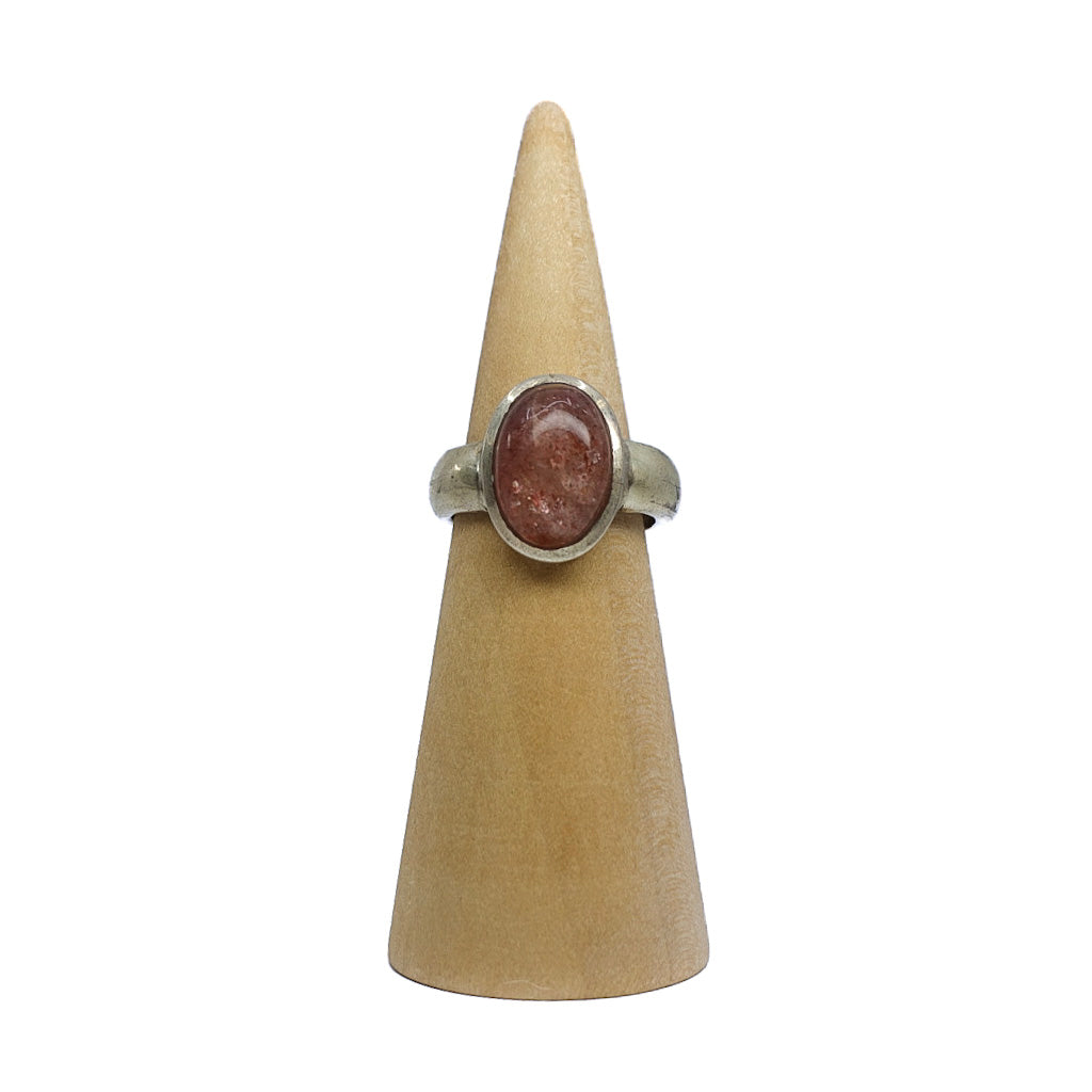 Sunstone rings representing personal power and creativity. Pairs with Moonstone. Shop crystal jewelry now!