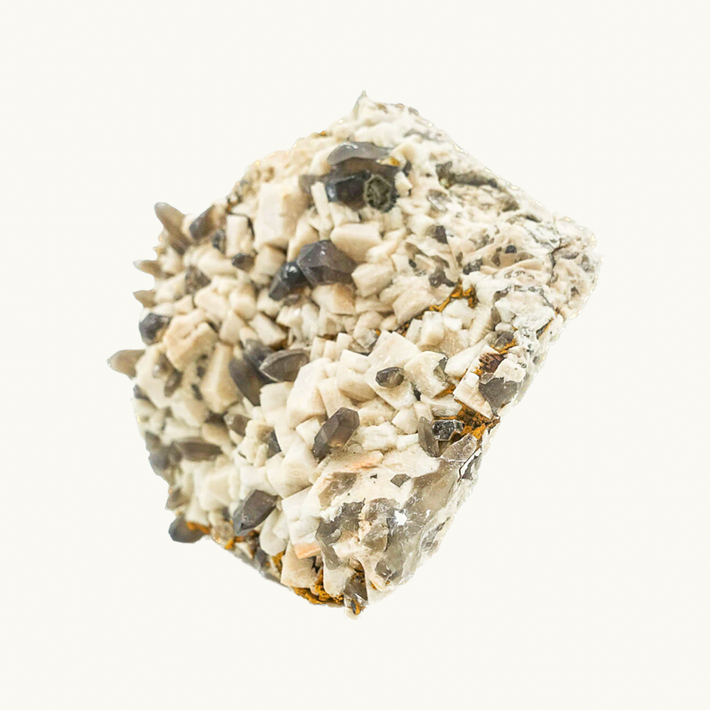 Microcline Smoky Quartz