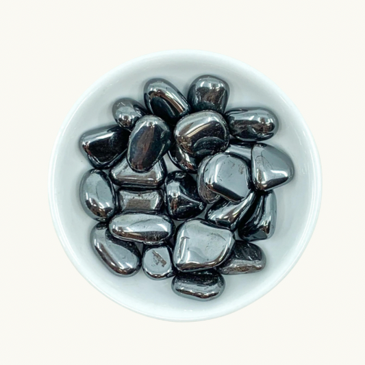 Hematite Tumbled Crystals - Balance & Grounding - Juniper Stones