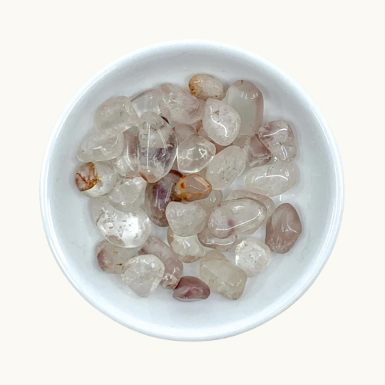  Lithium Quartz Tumbled Crystal - Profound Healing & Emotional Peace - Juniper Stones