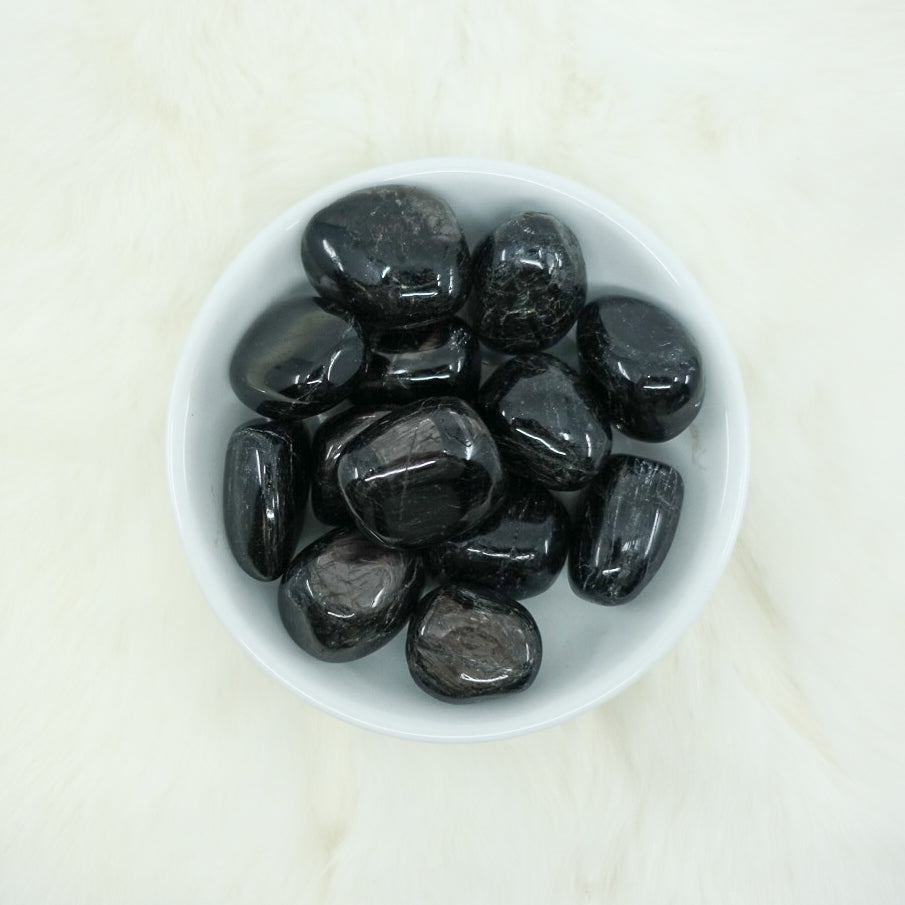 Hypersthene Tumbled Crystals - Psychic Vision & Healing - Juniper Stones
