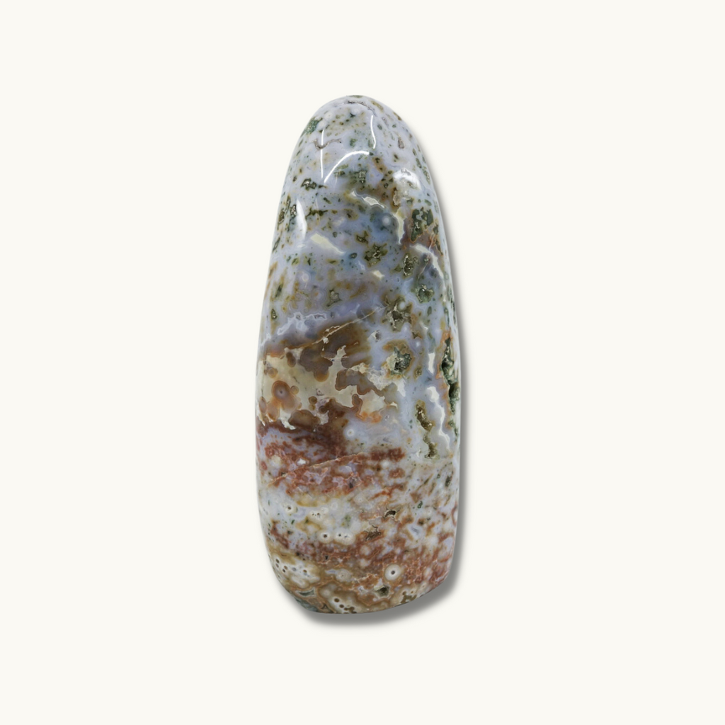 8th Vein Ocean Jasper Freeform - Limited availability, promotes self-love, kindness, empathy