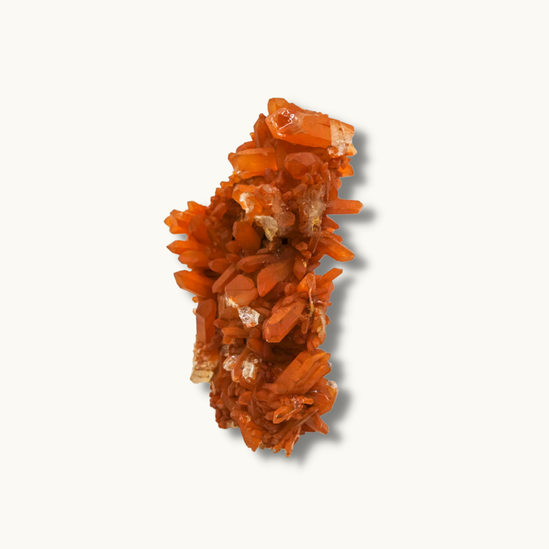 Tangerine Quartz Crystal Cluster - Orange - Stimulating Creativity and Sexual Energies