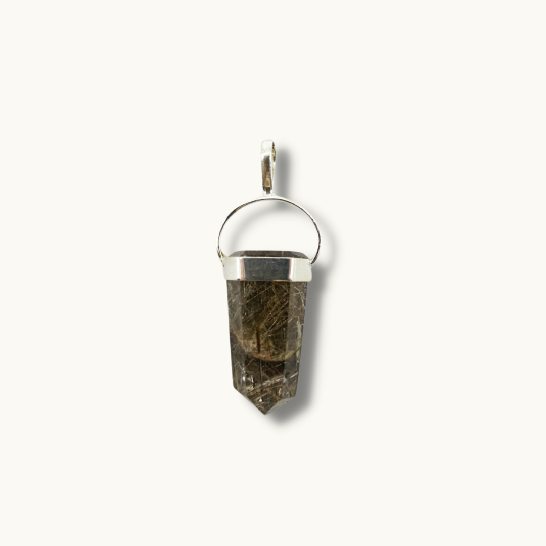 Rutilated Quartz Pendant