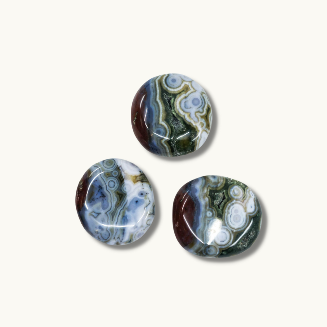 Rare 8th Vein Ocean Jasper Core Samples | Limited Availability