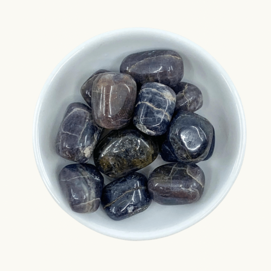 Iolite Tumbled Crystals - Inner Vision & Growth - Juniper Stones