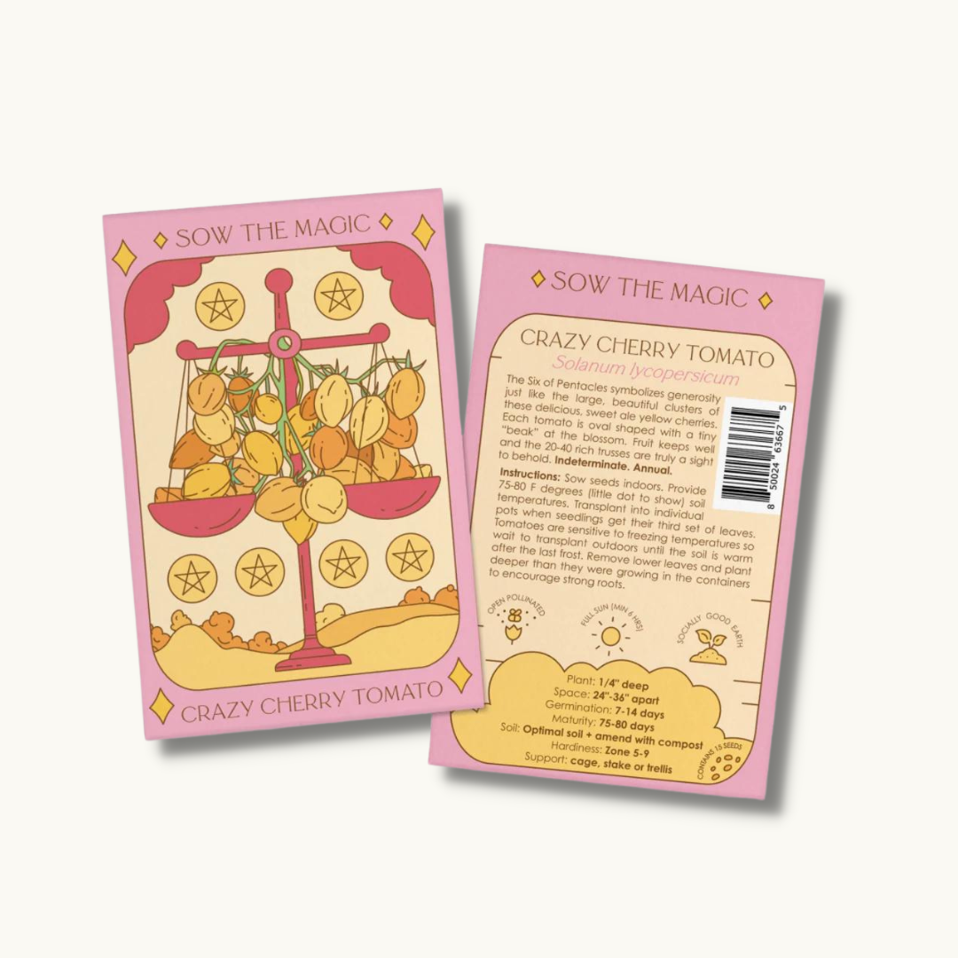 Crazy Cherry Tomato Seed Packet