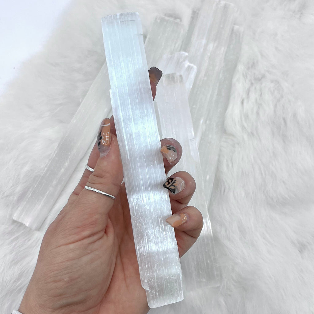 Selenite Wand Rough