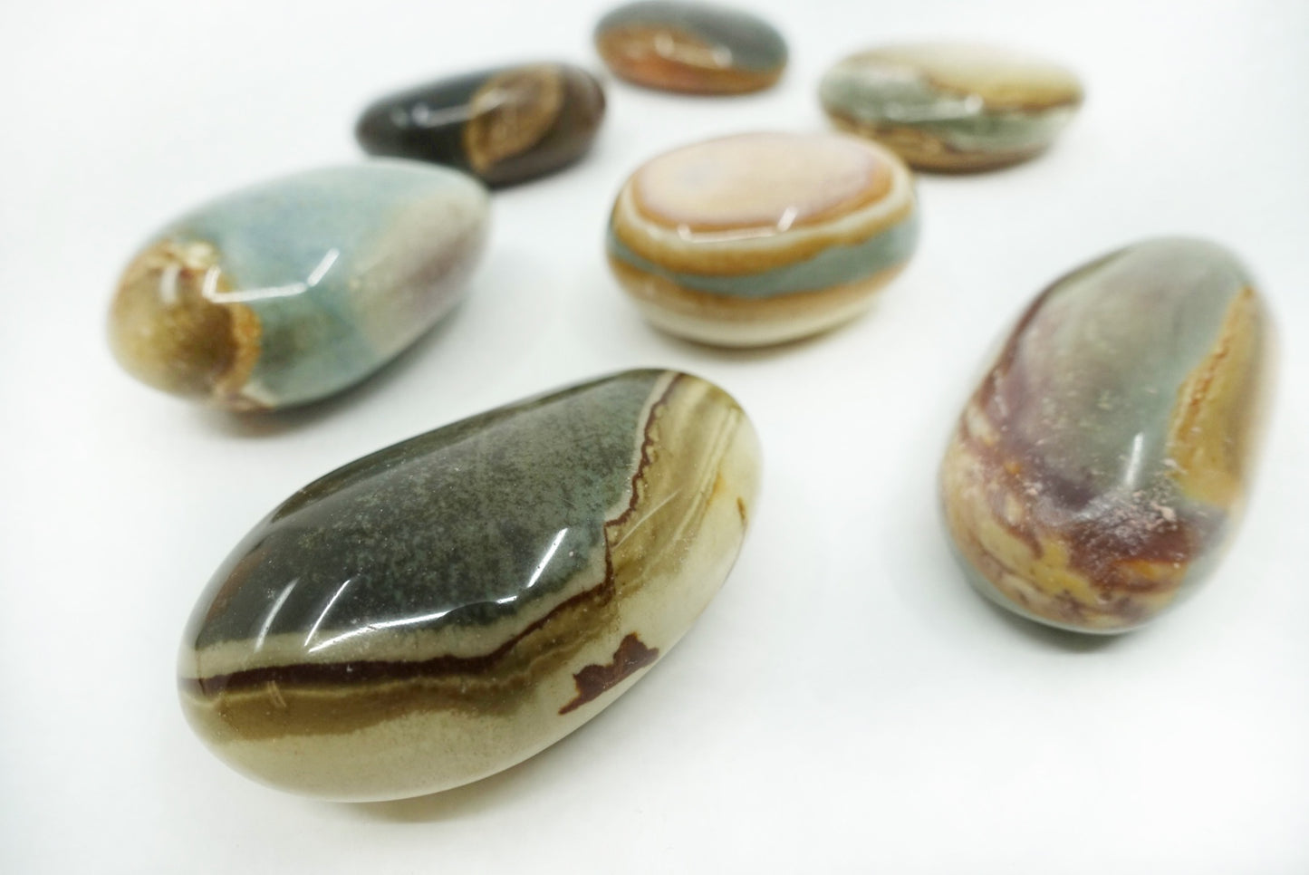 Polychrome Palmstones - Contentment and Vitality.