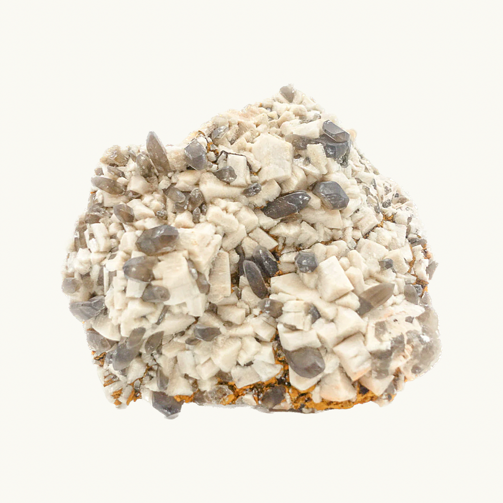 Microcline Smoky Quartz