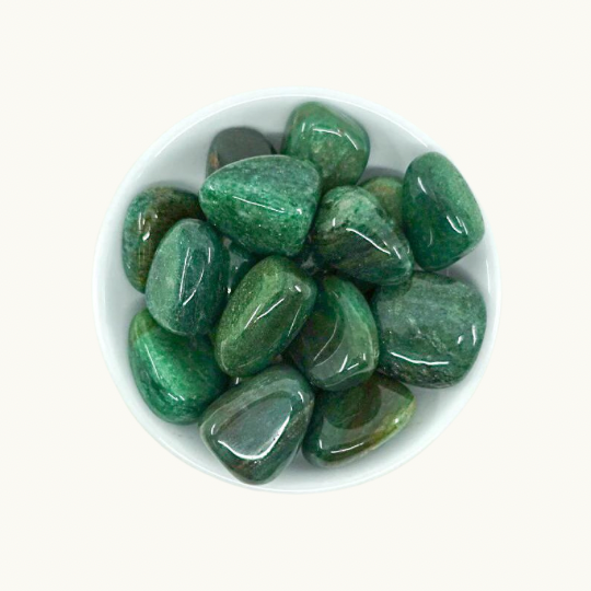 Fuchsite Tumbled Crystals - Healing & Love - Juniper Stones