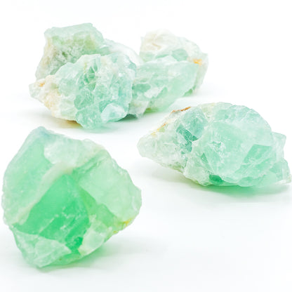  Fluorite Crystal - Roughly measures 1.75", shapes and sizes may vary. All stones intuitively chosen.