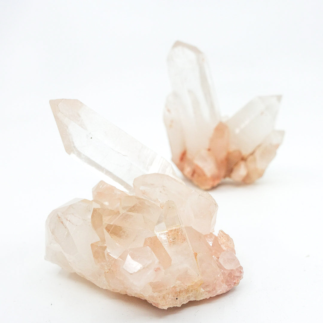 Himalayan Quartz Cluster - Roughly measures 2.75" x 2.5", shapes and sizes may vary. All stones intuitively chosen.