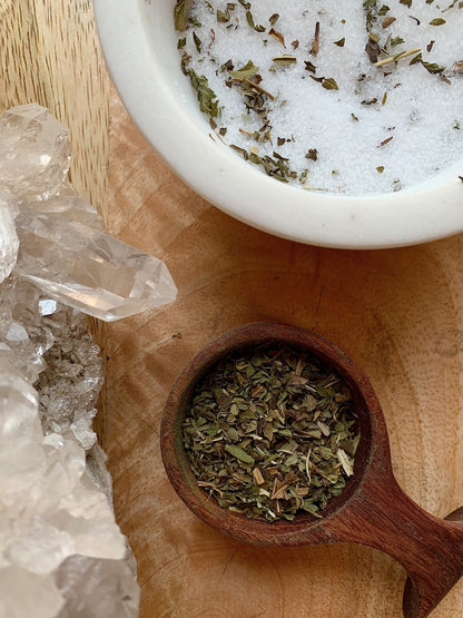 Protection Salts with Magical Herbs