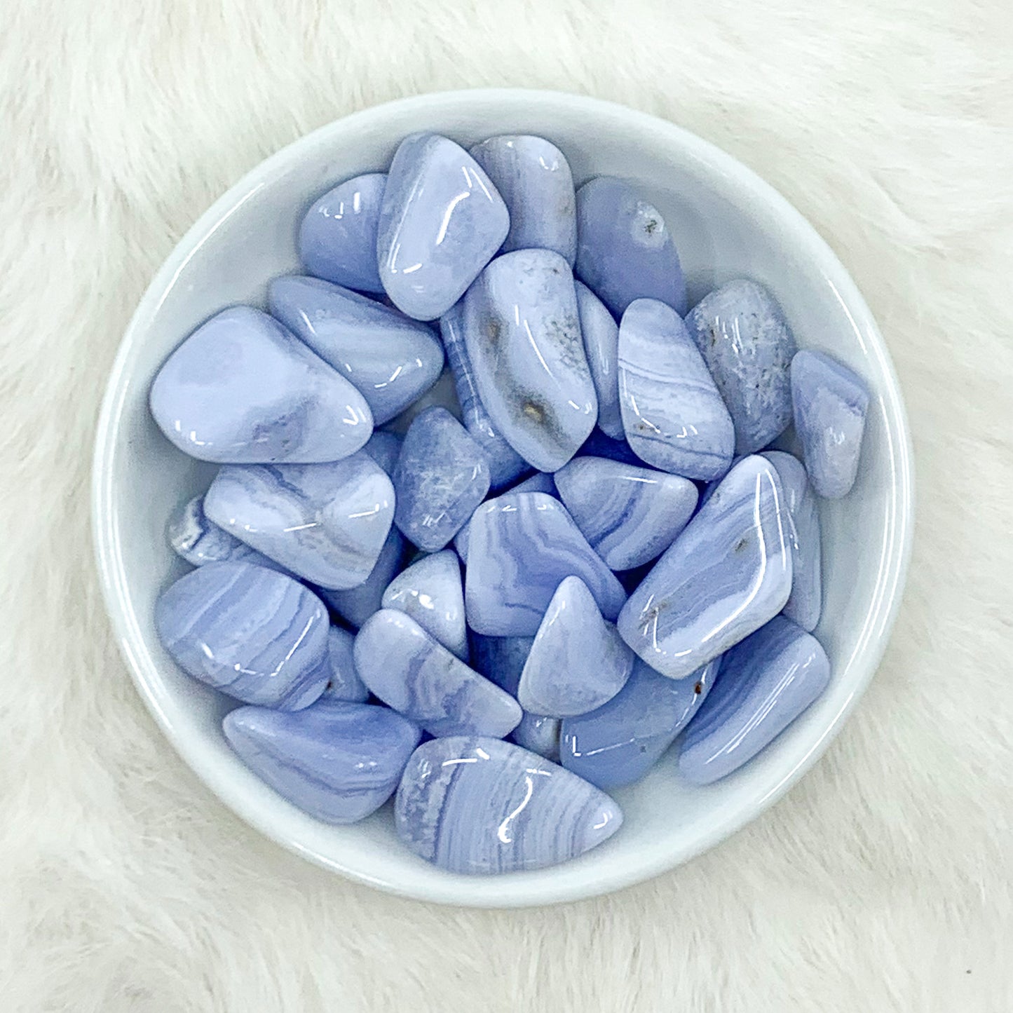 Blue Lace Agate Tumbled